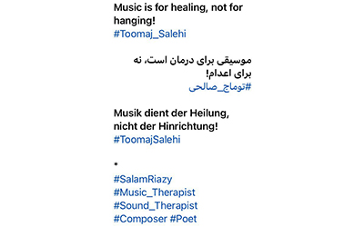 Music is for healing